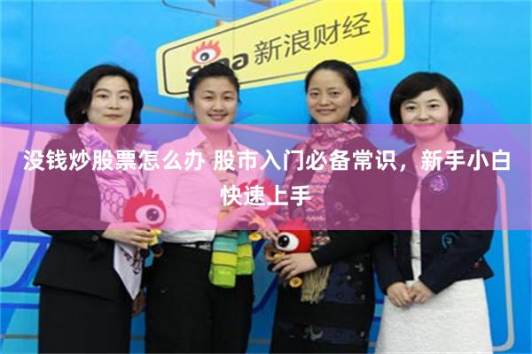 没钱炒股票怎么办 股市入门必备常识，新手小白快速上手