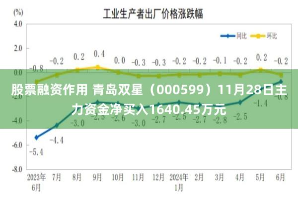 股票融资作用 青岛双星（000599）11月28日主力资金净买入1640.45万元