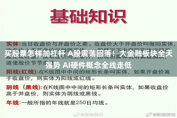 买股票怎样加杠杆 A股震荡回落！大金融板块全天强势 AI硬件概念全线走低