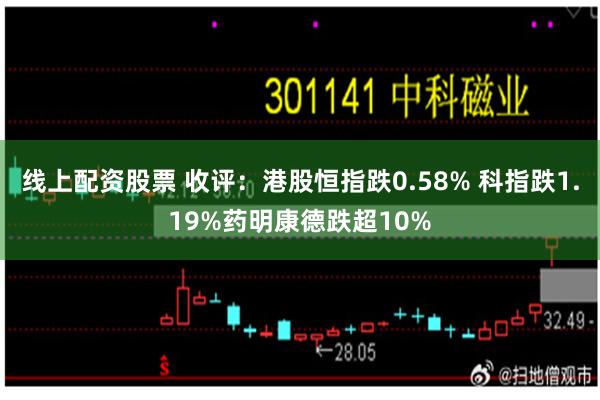 线上配资股票 收评：港股恒指跌0.58% 科指跌1.19%药明康德跌超10%